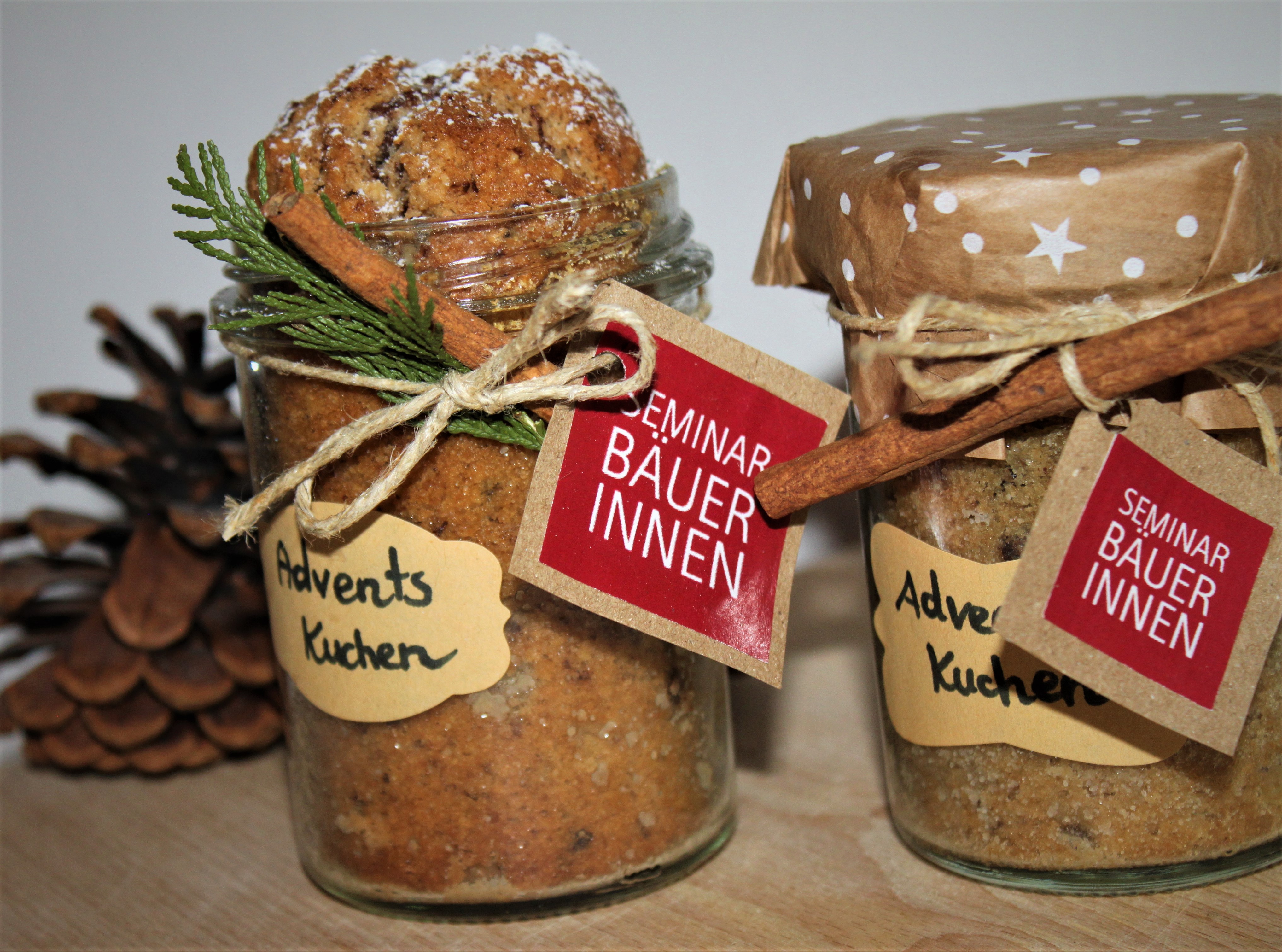 Adventkuchen im Glas  bei Salzburg schmeckt