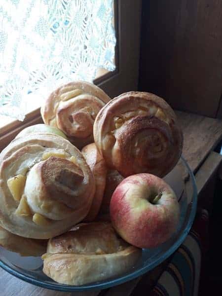 Apfelschnecken bei Salzburg schmeckt