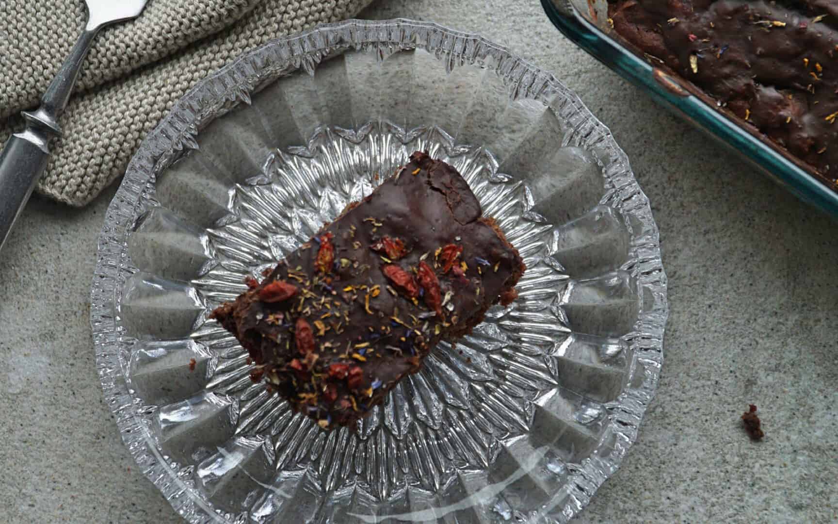 Weihnachtliche Brownies  bei Salzburg schmeckt