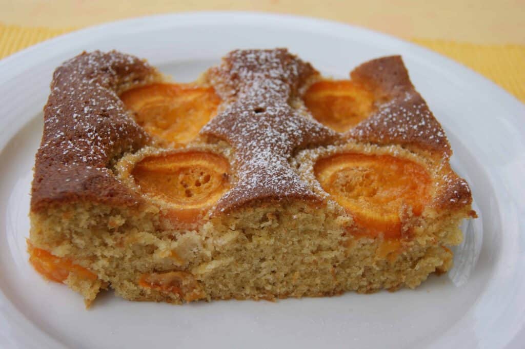 Marillenkuchen  bei Salzburg schmeckt