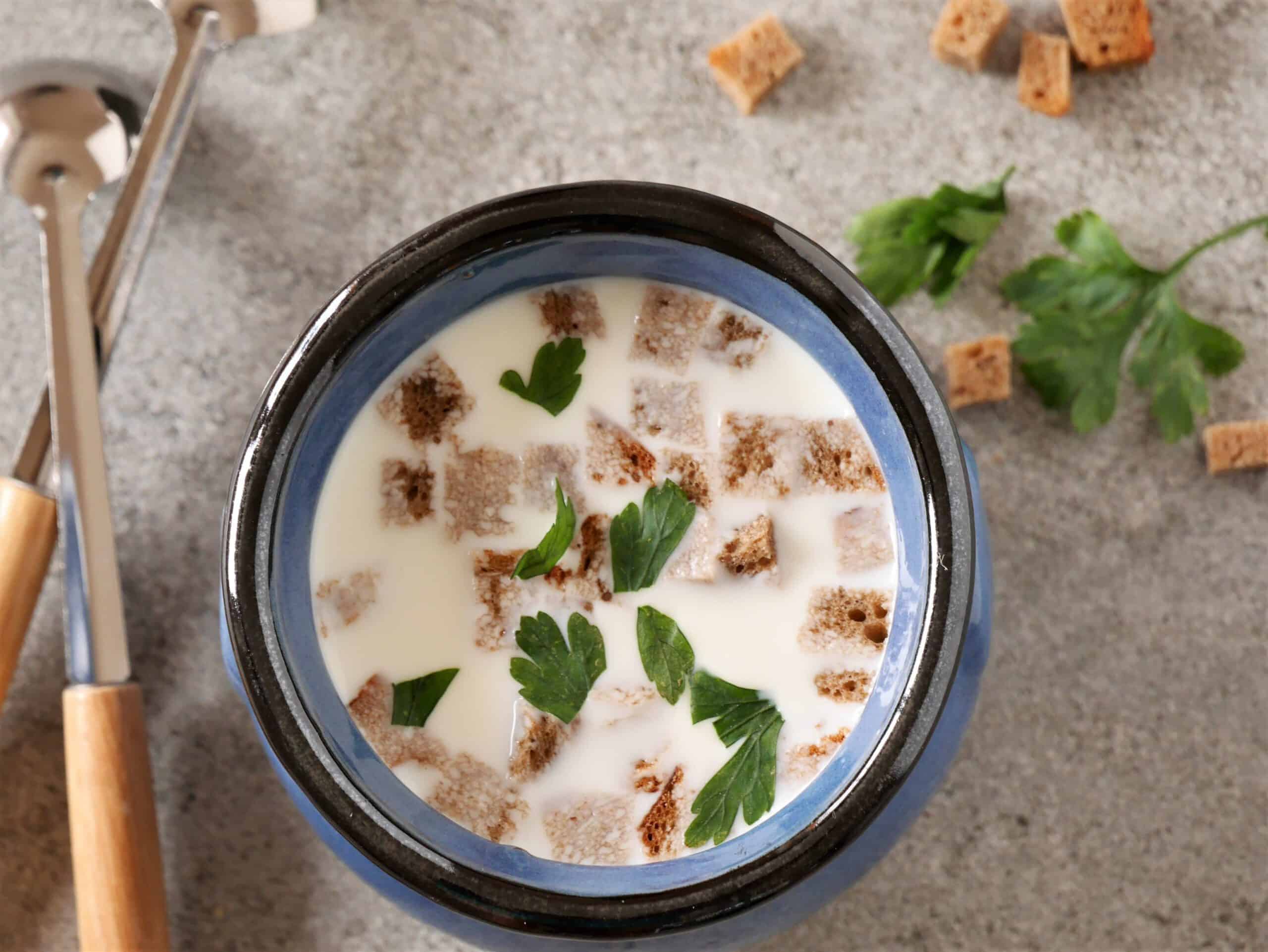 Salzburger Schottsuppe bei Salzburg schmeckt