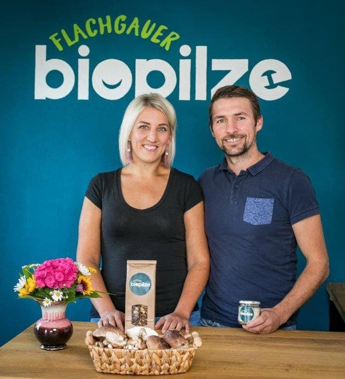 Flachgauer Biopilze -  Andreas Eibl bei Salzburg schmeckt