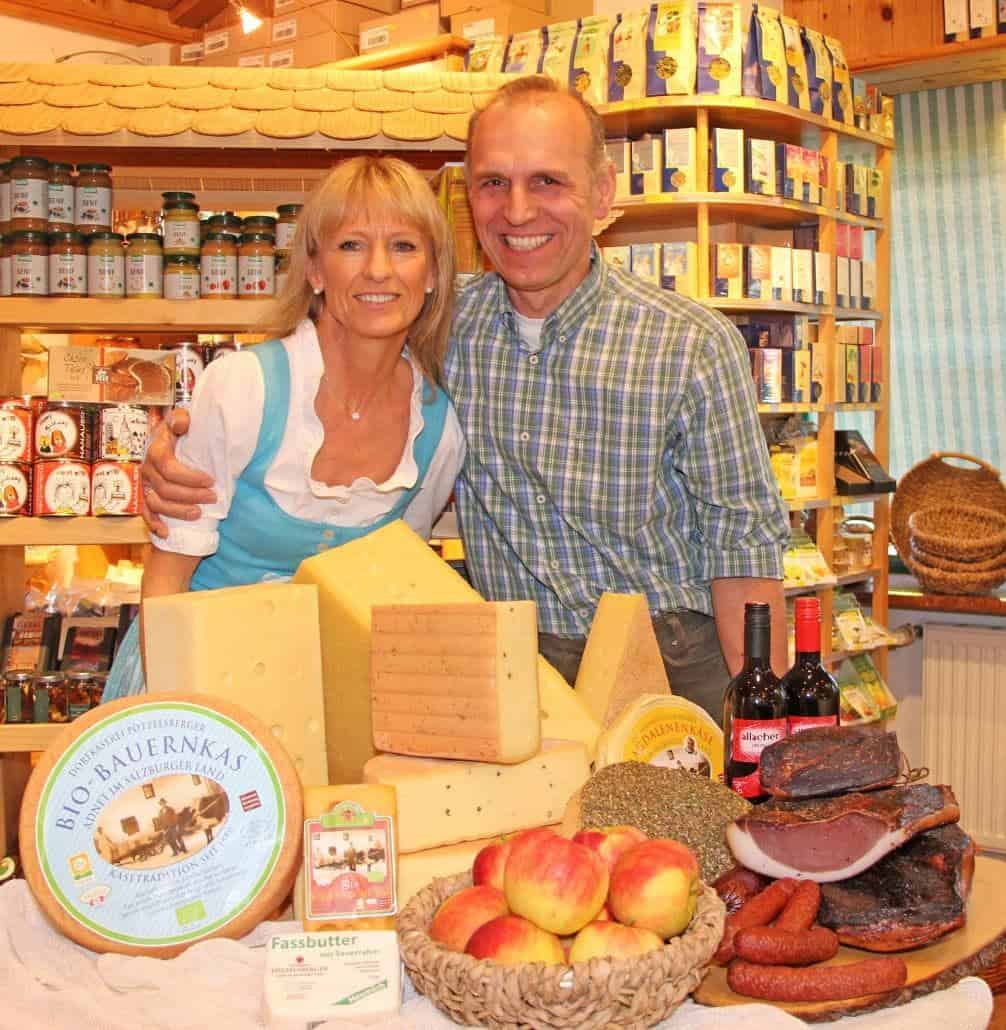 Dorfkäserei Pötzelsberger - Franz Pötzelsberger bei Salzburg schmeckt