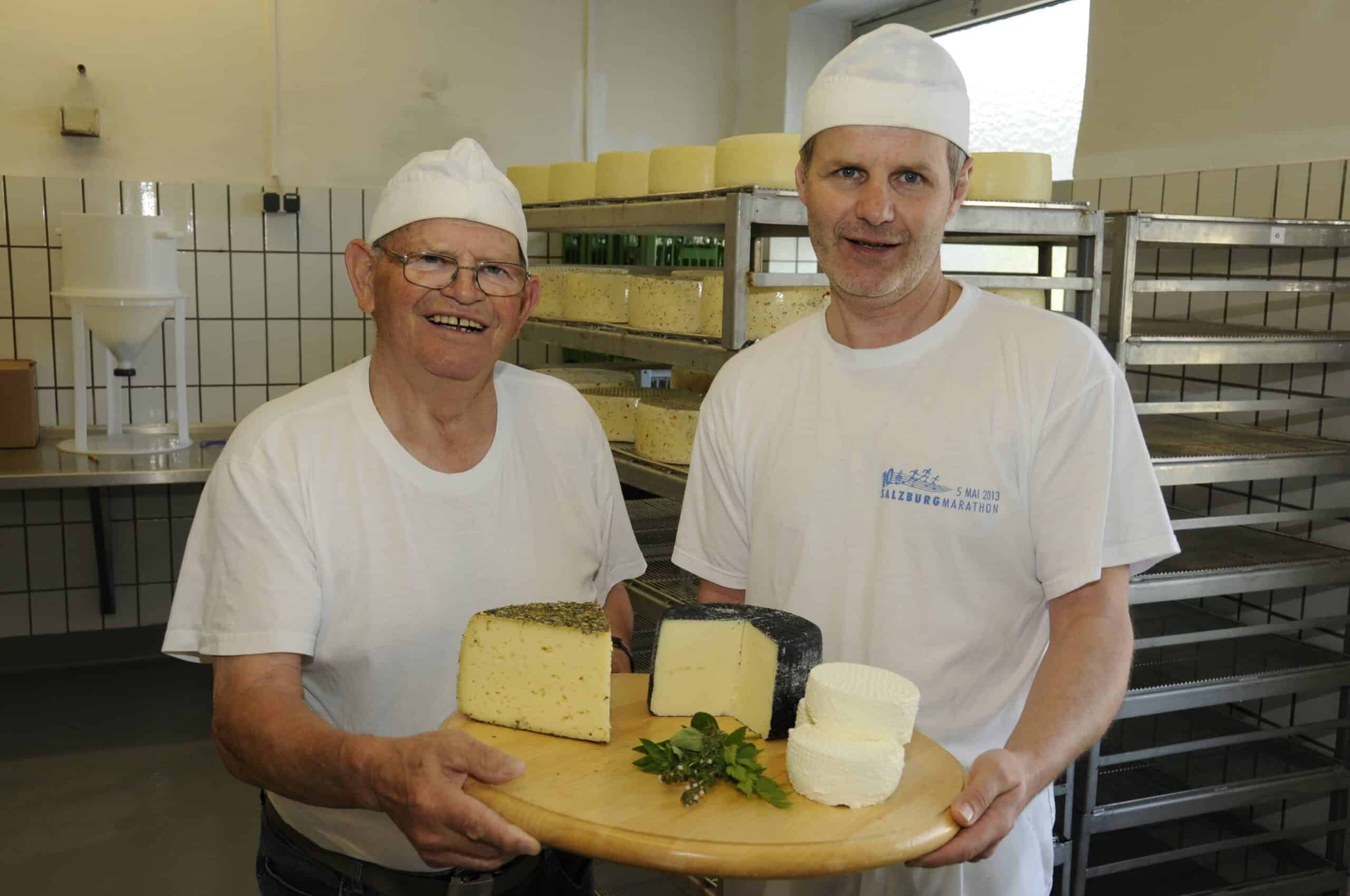 Handkäserei Wimmer  bei Salzburg schmeckt