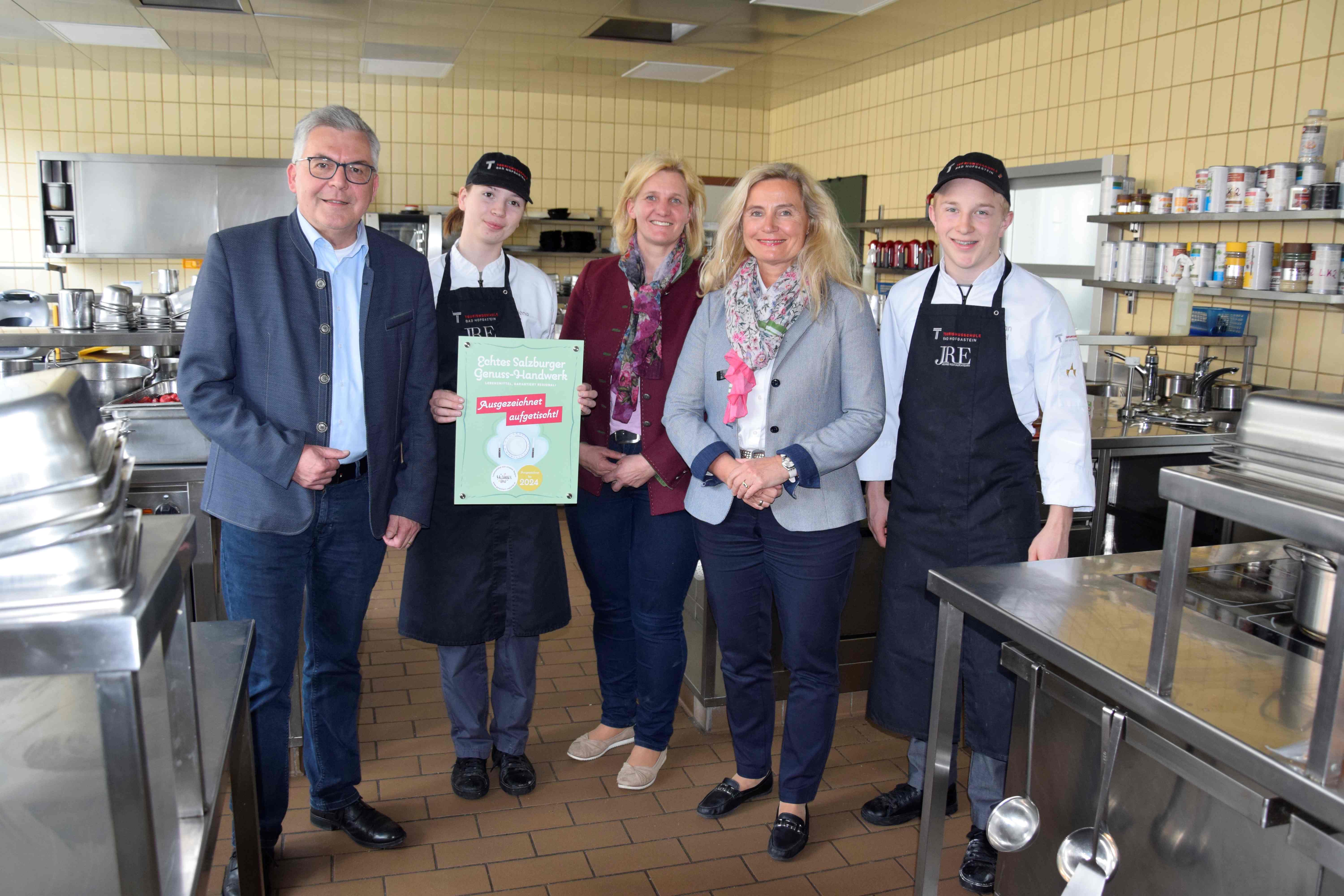 Tourismusschule Bad Hofgastein bei Salzburg schmeckt