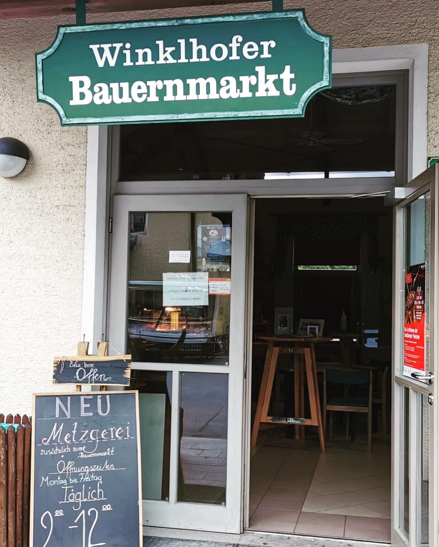 Bauernmarkt Winklhof bei Salzburg schmeckt