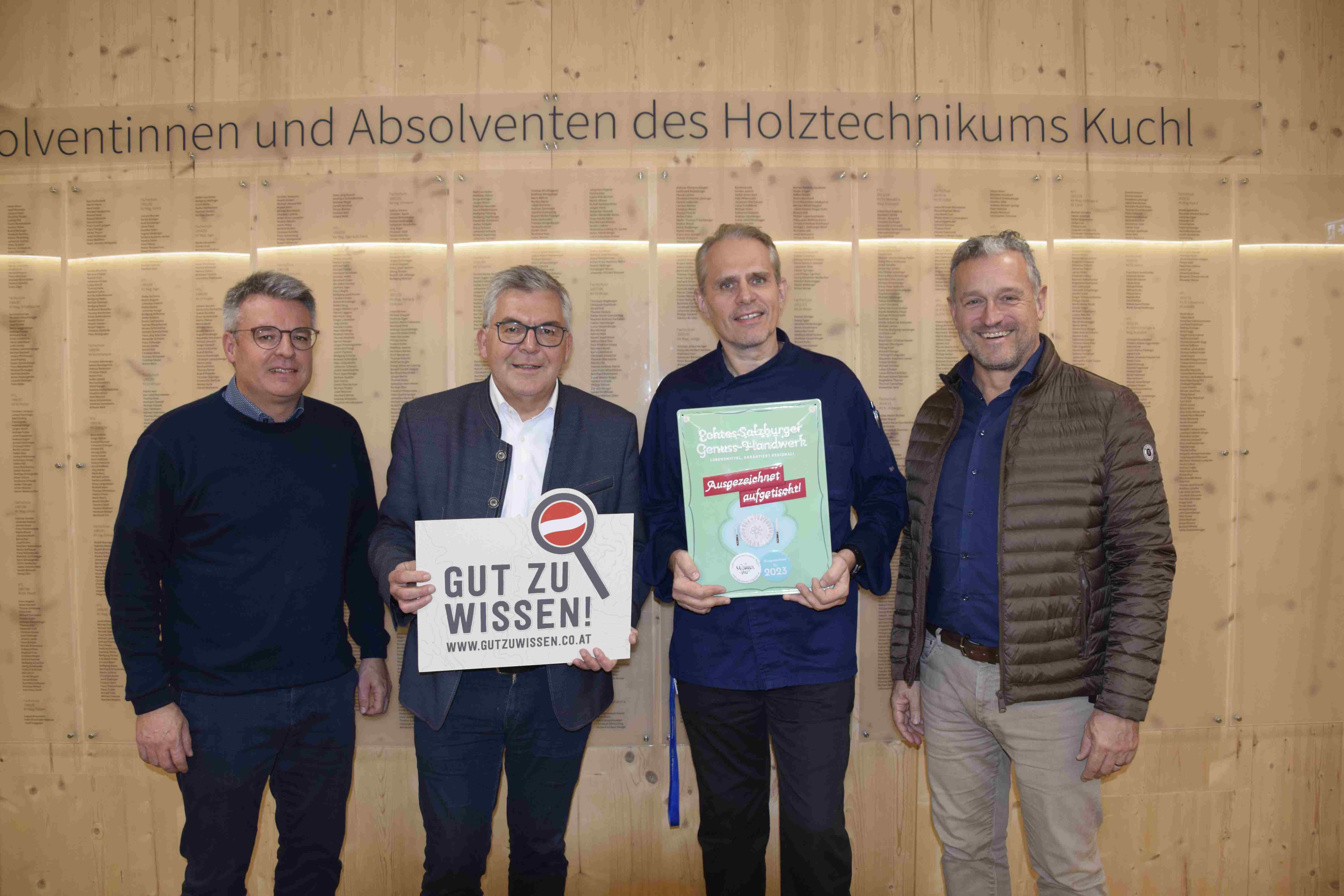Holztechnikum Kuchl bei Salzburg schmeckt