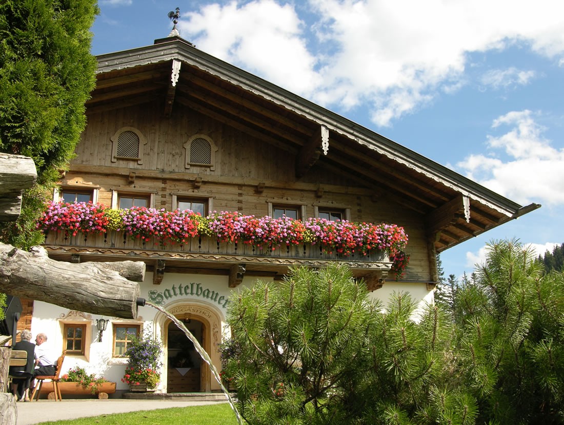 Berggasthof Sattelbauer - Familie Oberreiter  bei Salzburg schmeckt