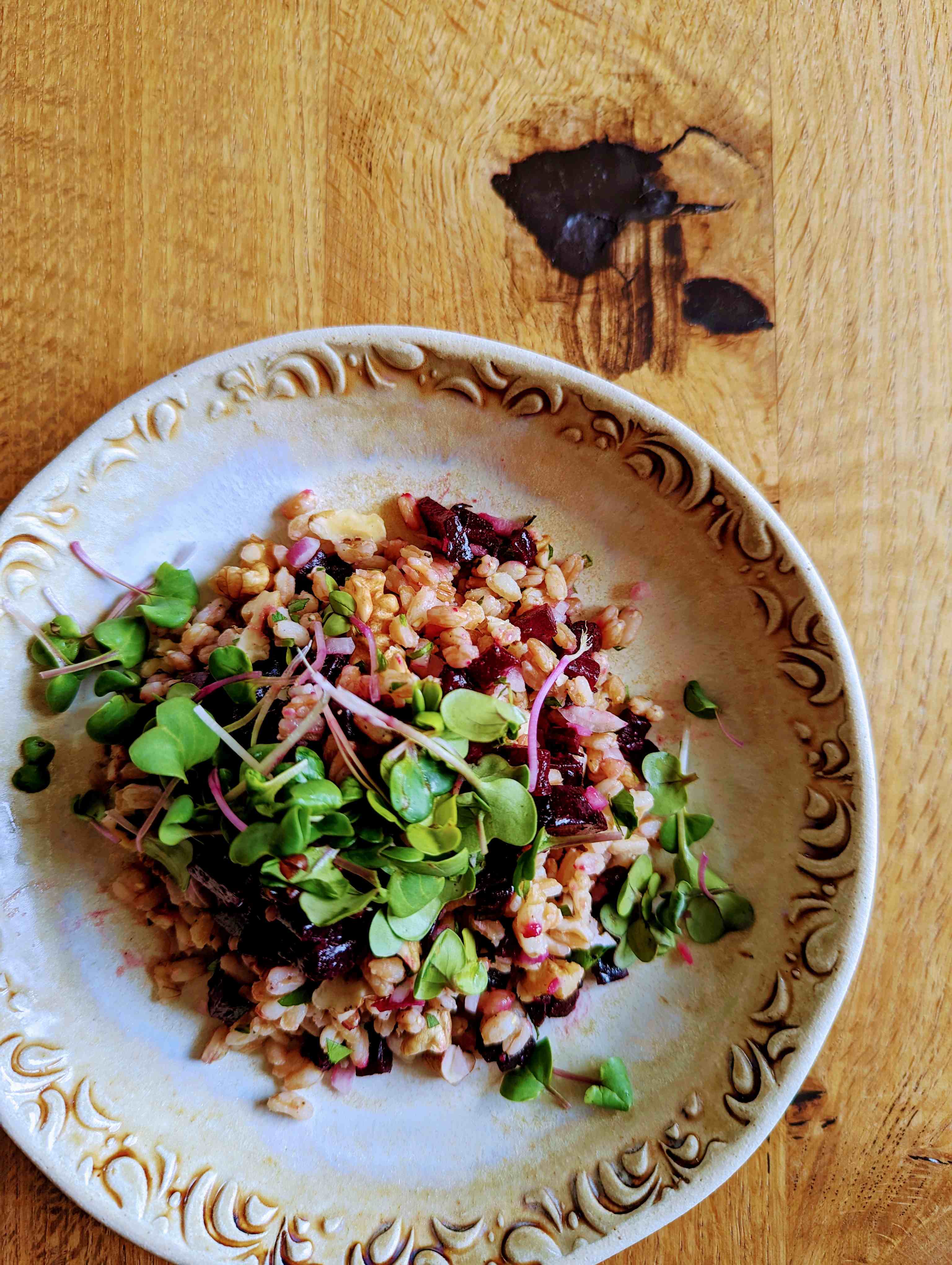 Dinkelreissalat bei Salzburg schmeckt