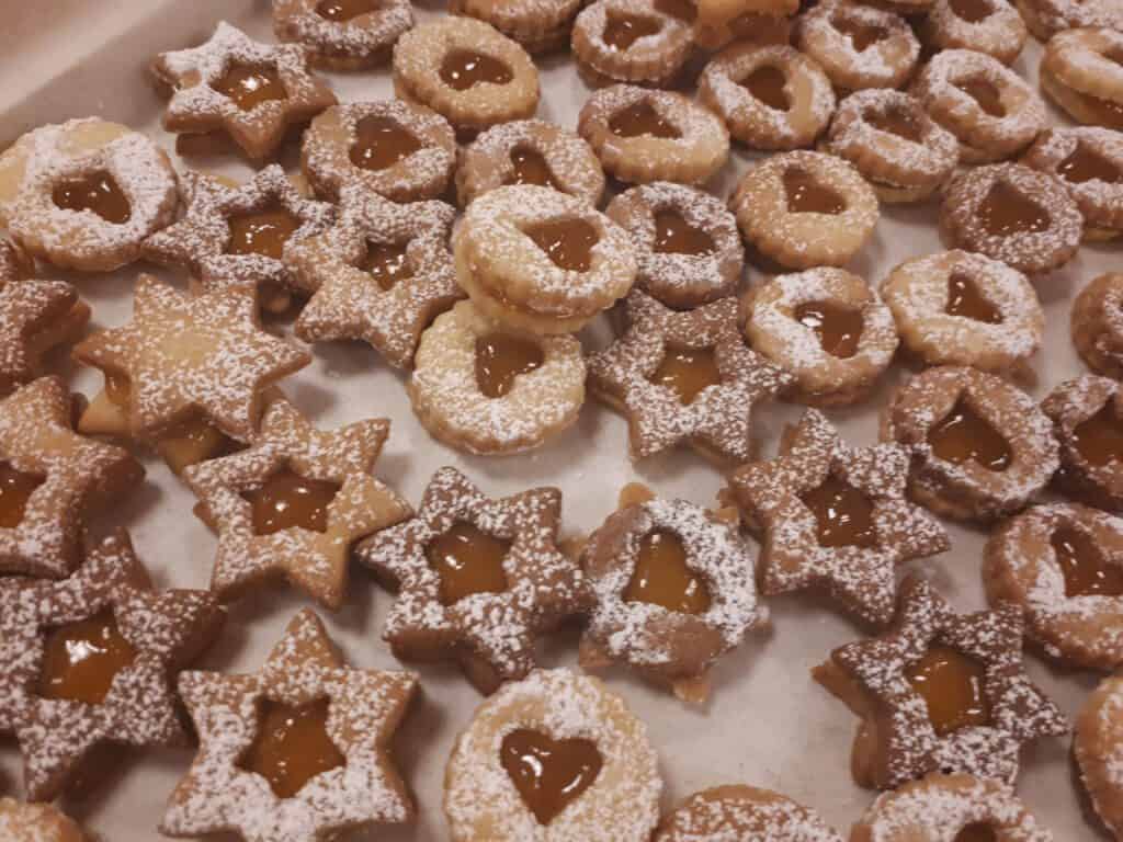 Linzer Augen bei Salzburg schmeckt