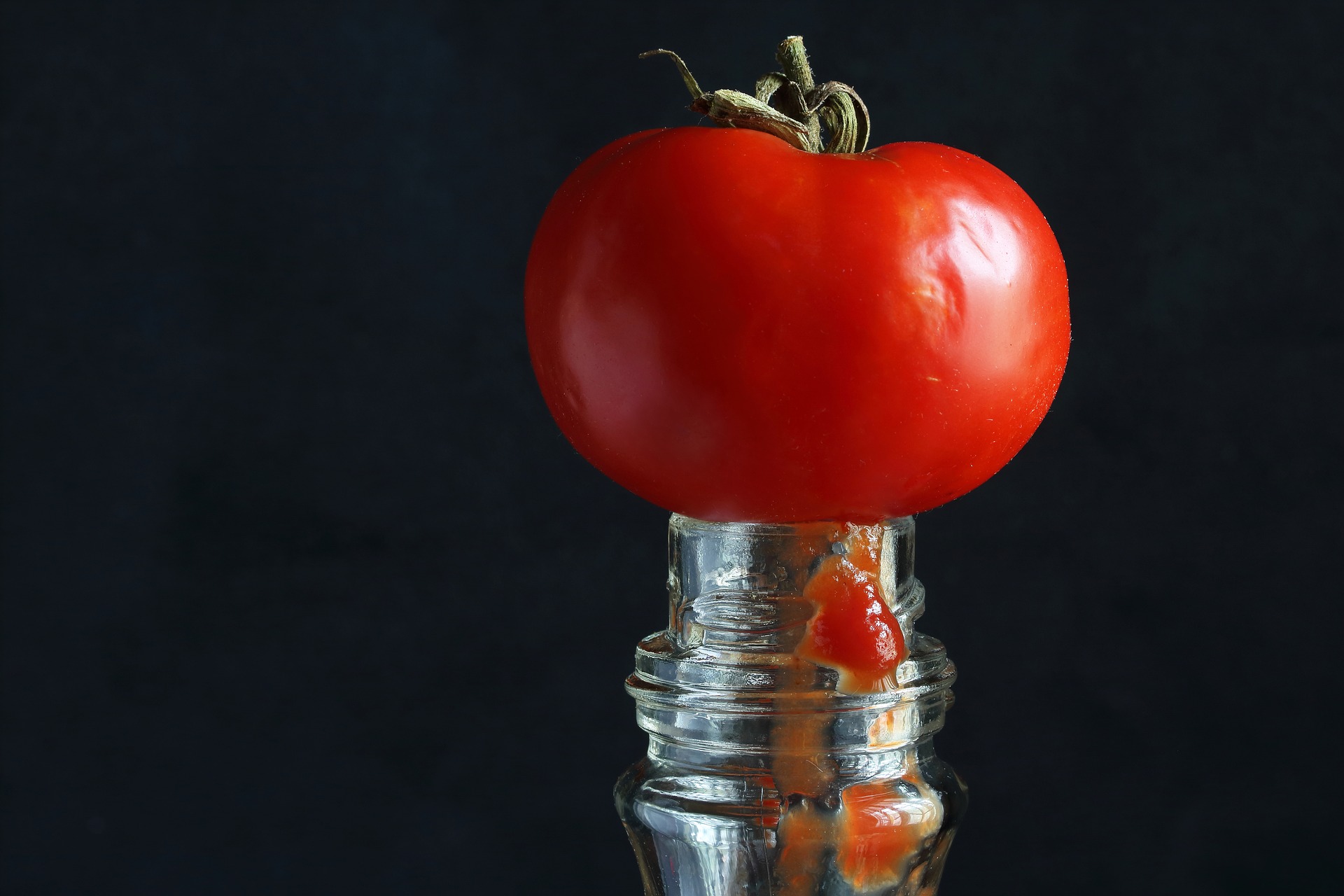 Tomaten-Ketchup bei Salzburg schmeckt