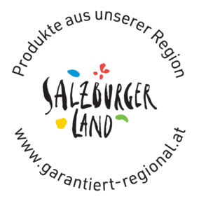 SalzburgerLand Herkunfts-Zertifikat, Logo Produkte, Ohne rand