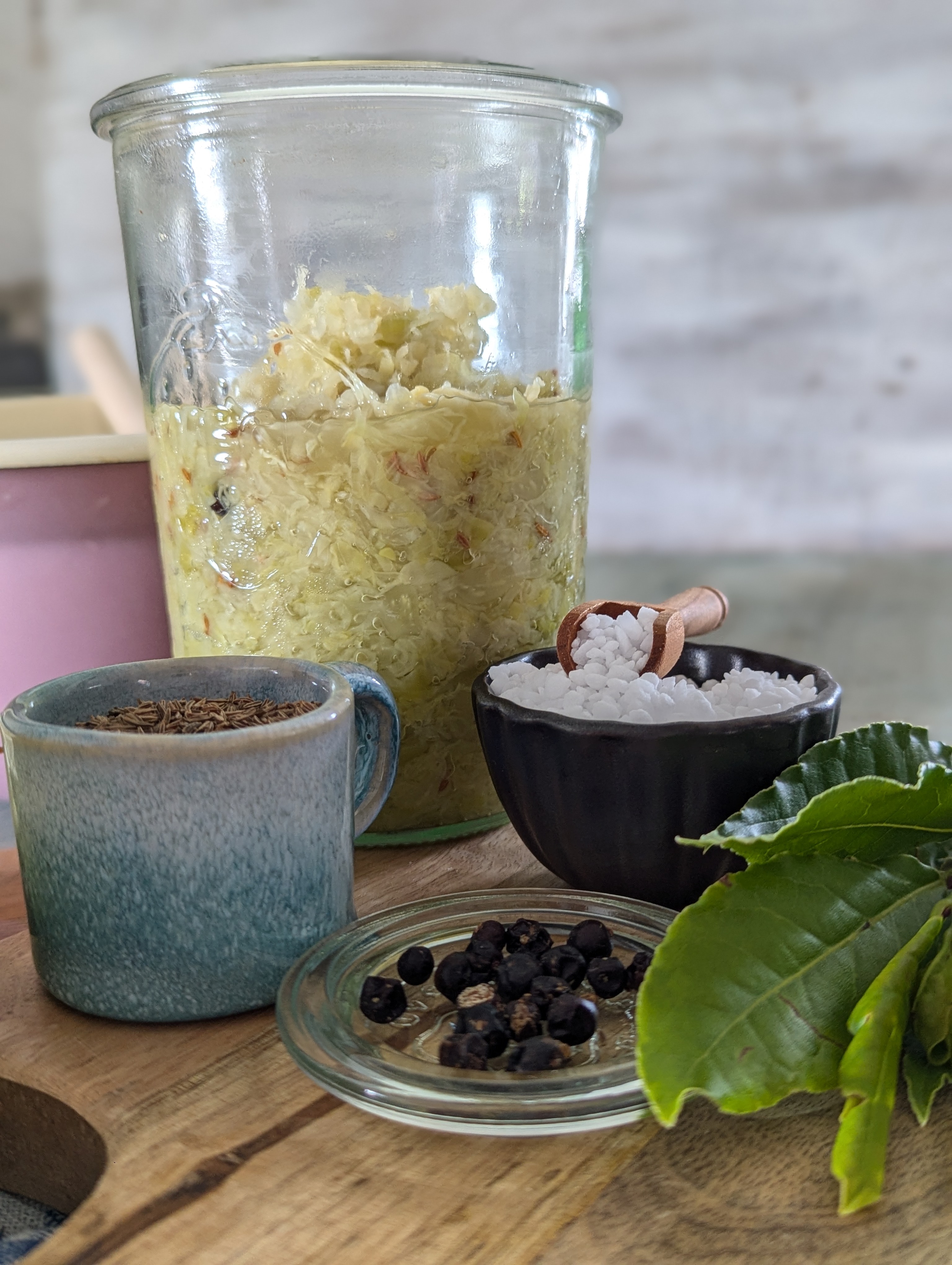 Klassisches Sauerkraut bei Salzburg schmeckt