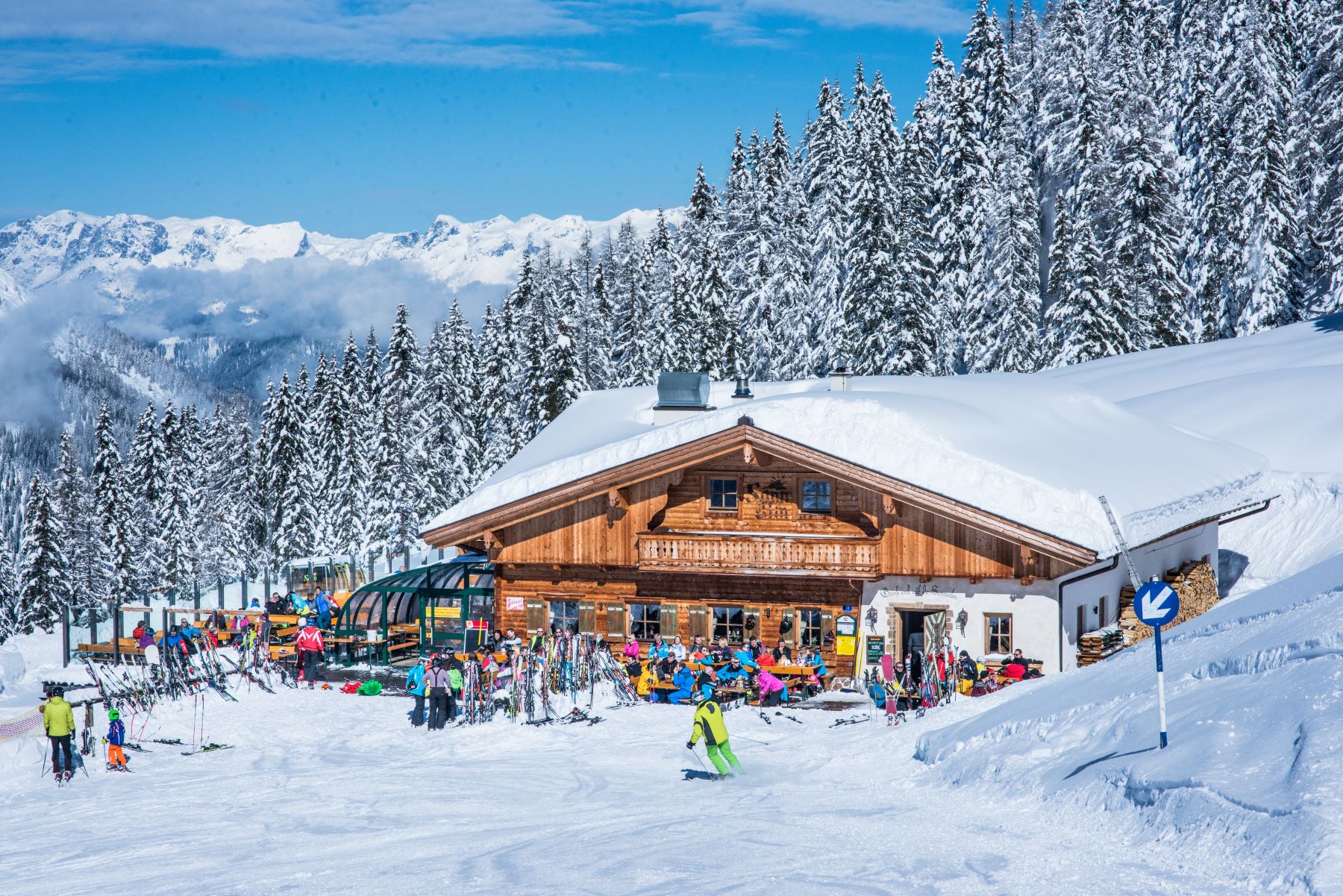 Sonnalm Schihütte Winter