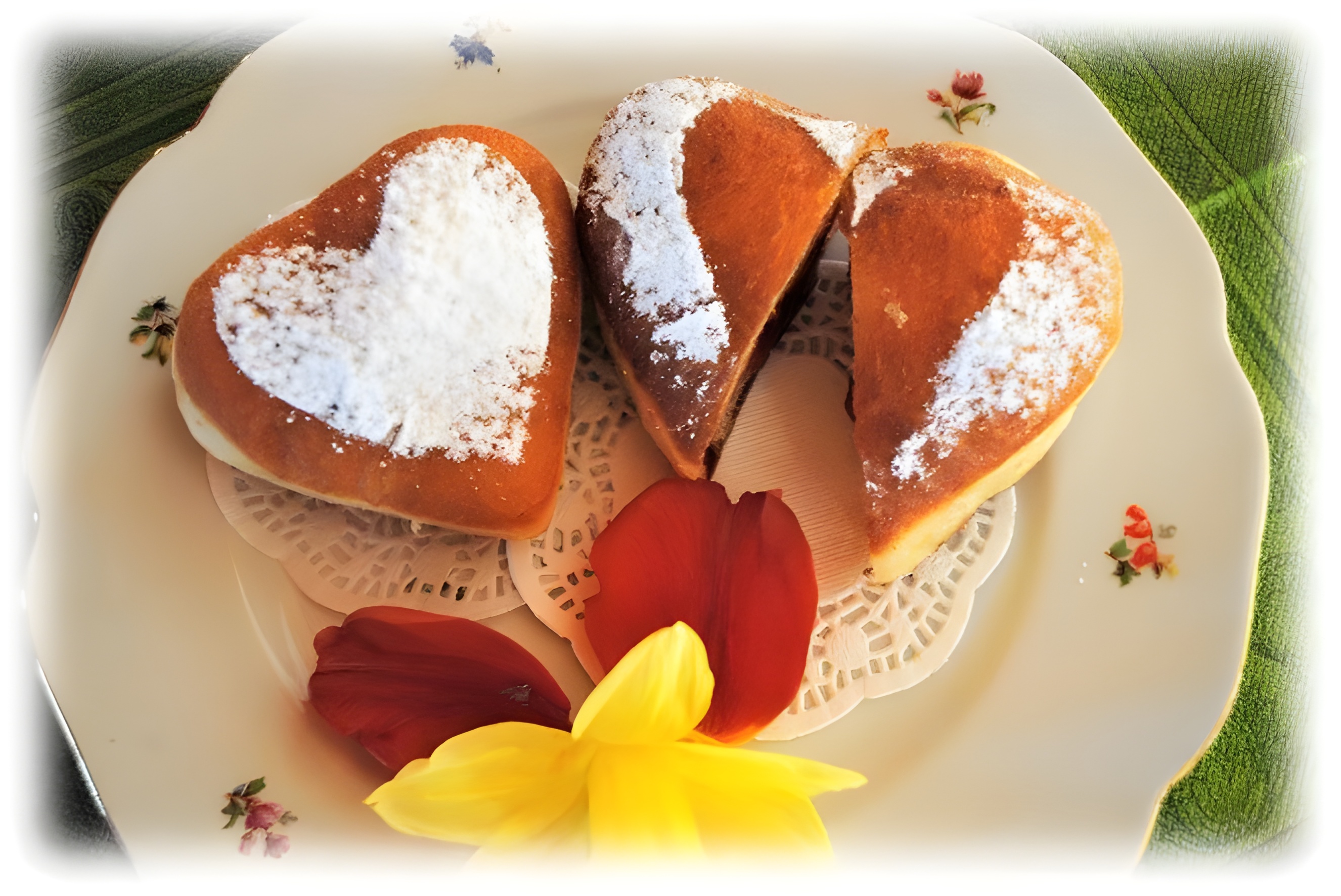 Herzerlkrapfen bei Salzburg schmeckt