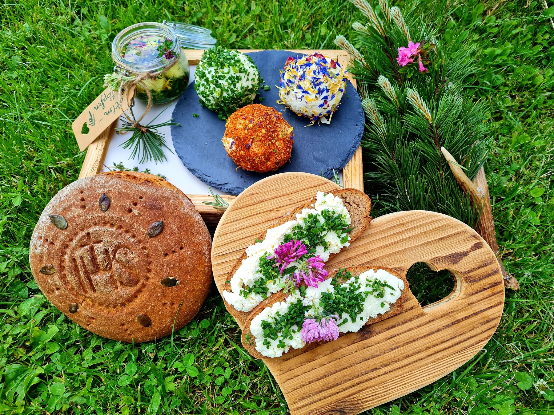 Almtopfen bei Salzburg schmeckt