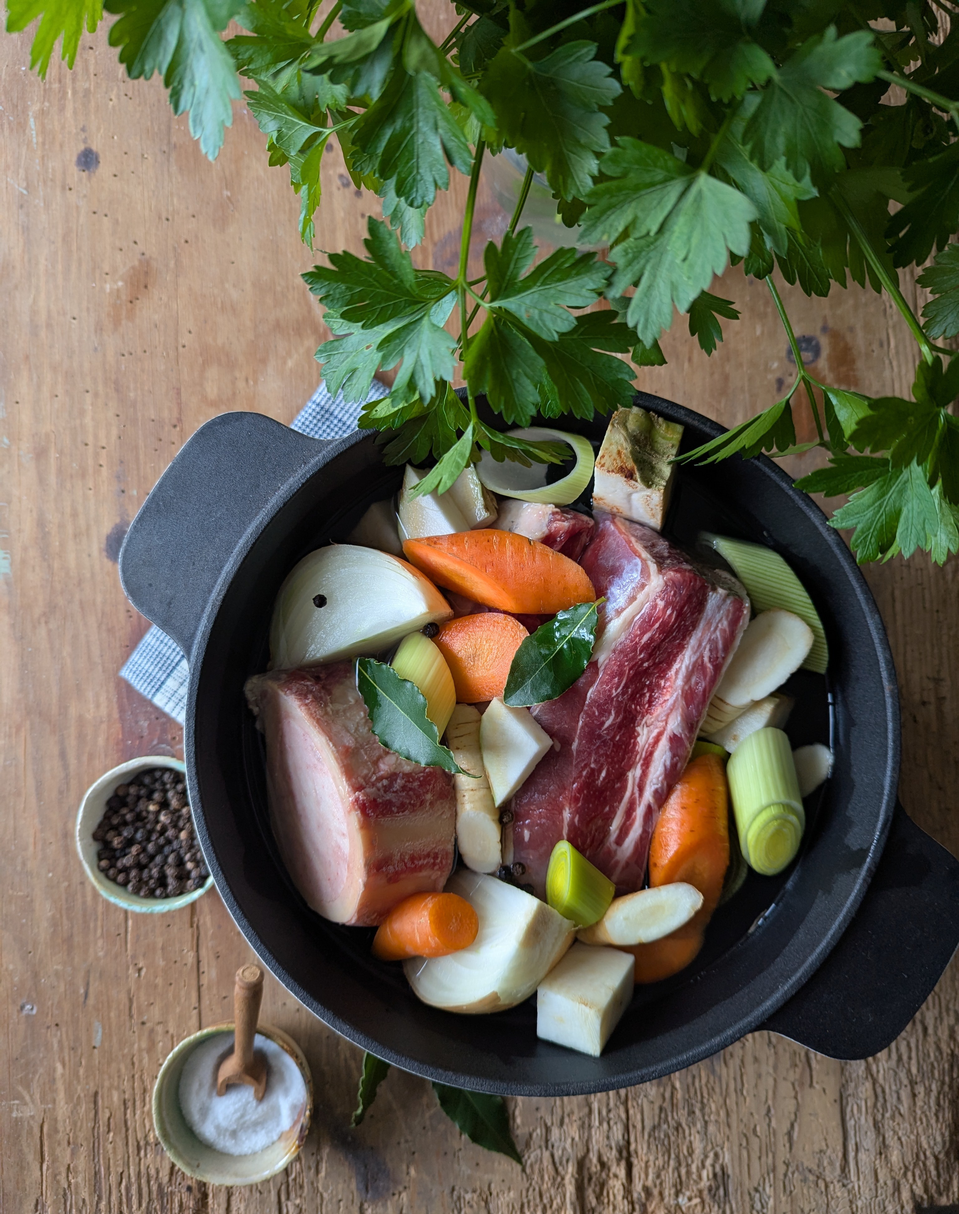 Rindssuppe bei Salzburg schmeckt