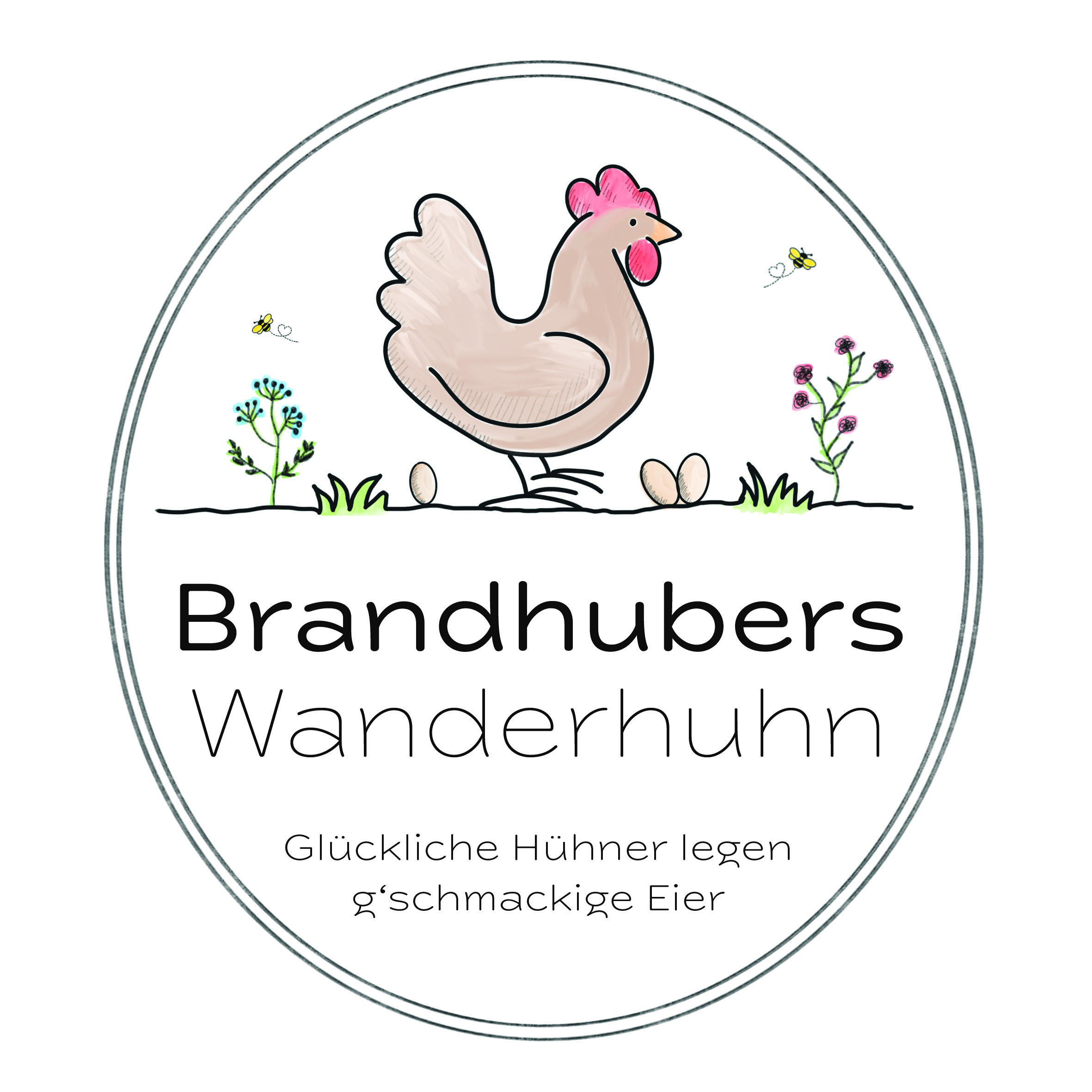 Logo Brandhuber Wanderhuhn