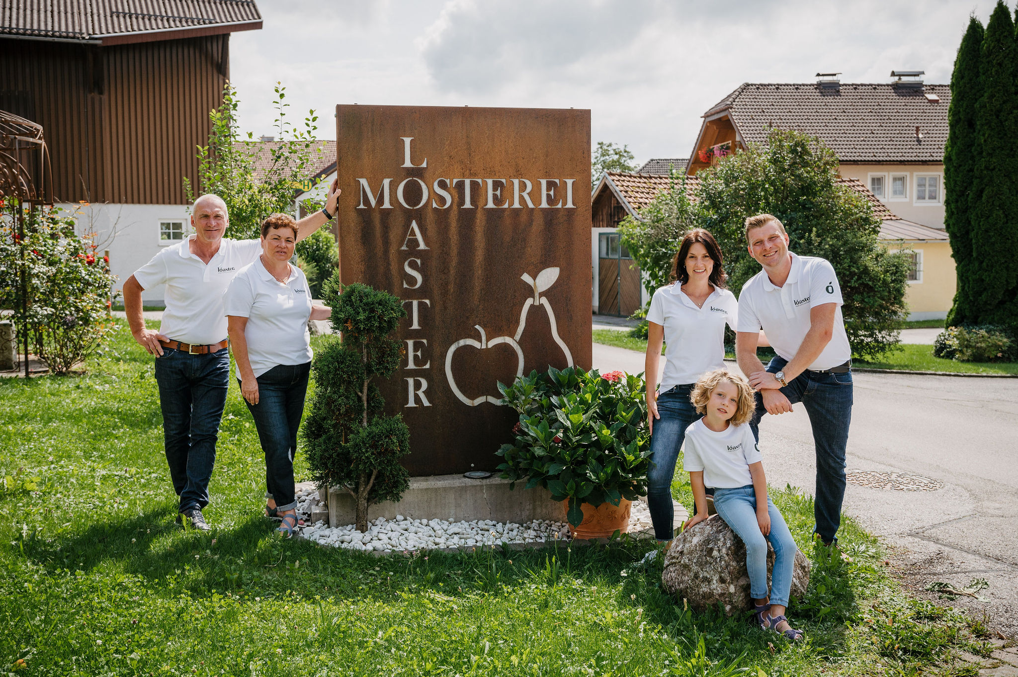 Mosterei Loaster - Familie Zweimüller bei Salzburg schmeckt