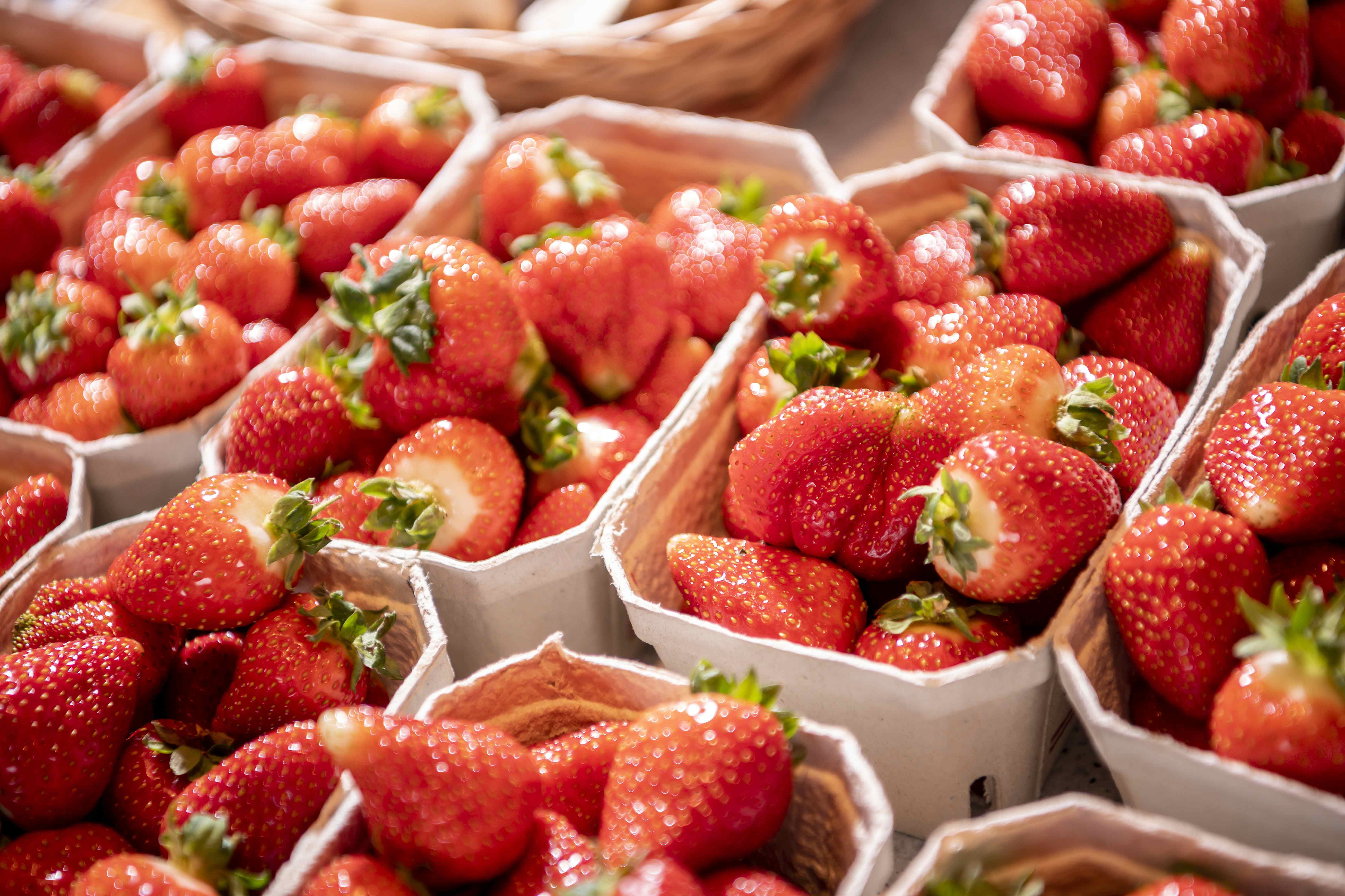 Frische Erdbeeren aus Salzburg