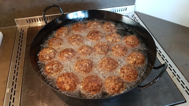 Wildleberknödel bei Salzburg schmeckt