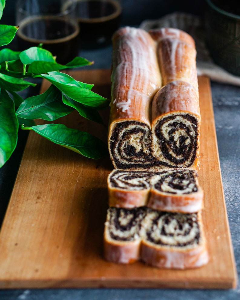 Mohnstrudel bei Salzburg schmeckt