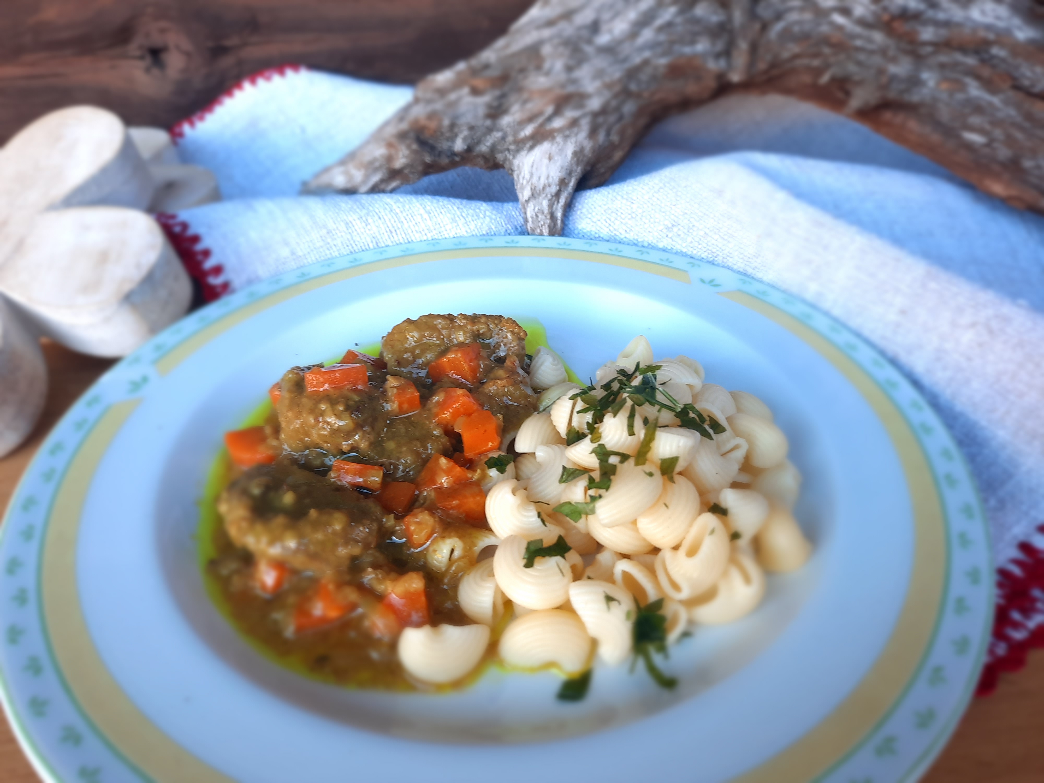 Schweinsragout bei Salzburg schmeckt