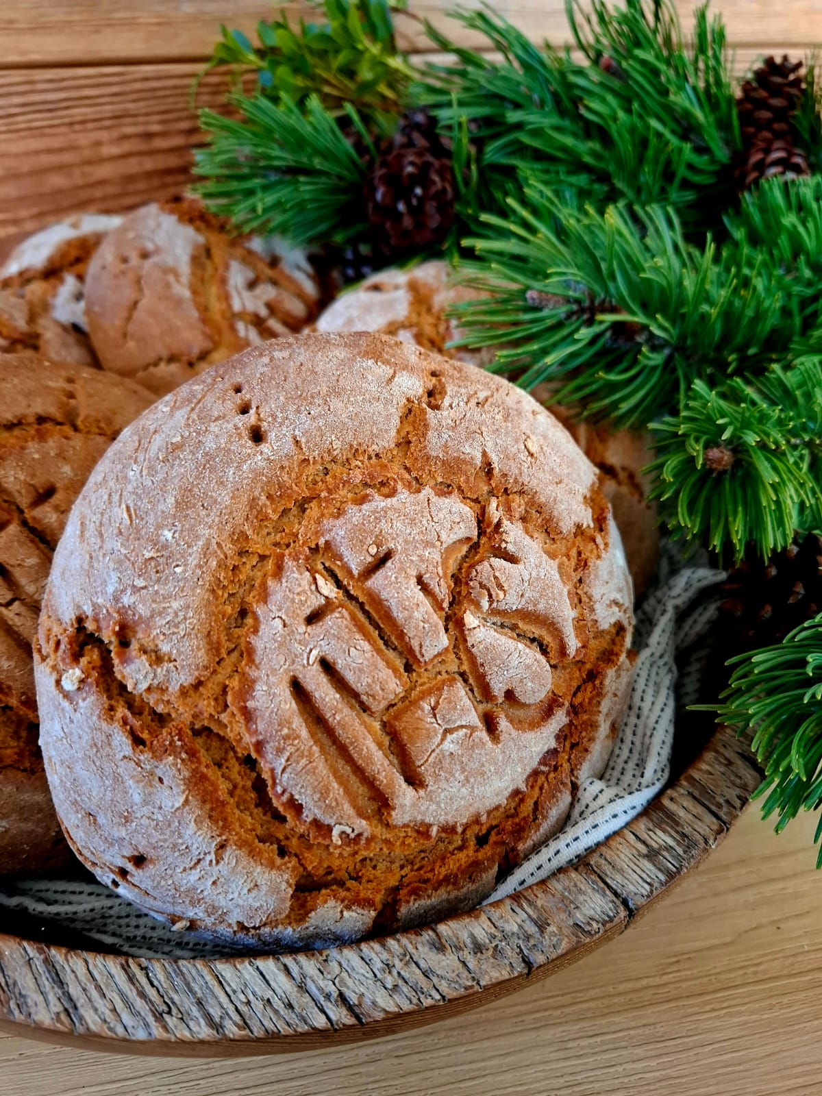 Bauernbrot bei Salzburg schmeckt