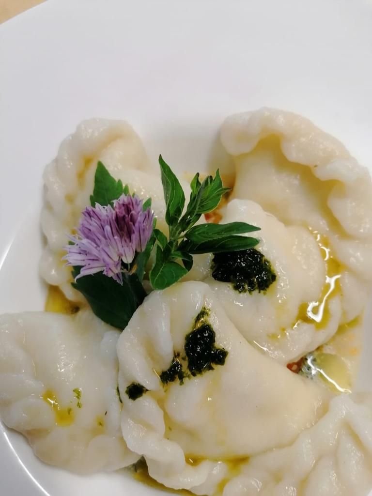 Kräuterravioli bei Salzburg schmeckt