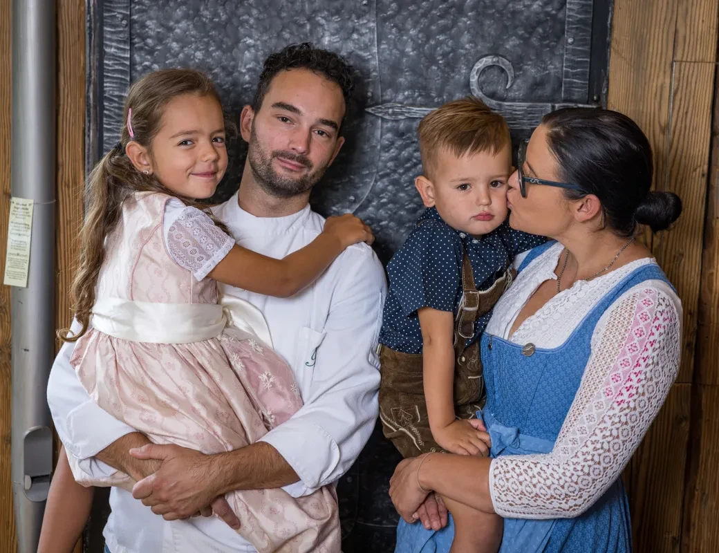 Taxenbacherhof_Gastgeber Sandra Brugger-Holzer und Wolfgang Brugger