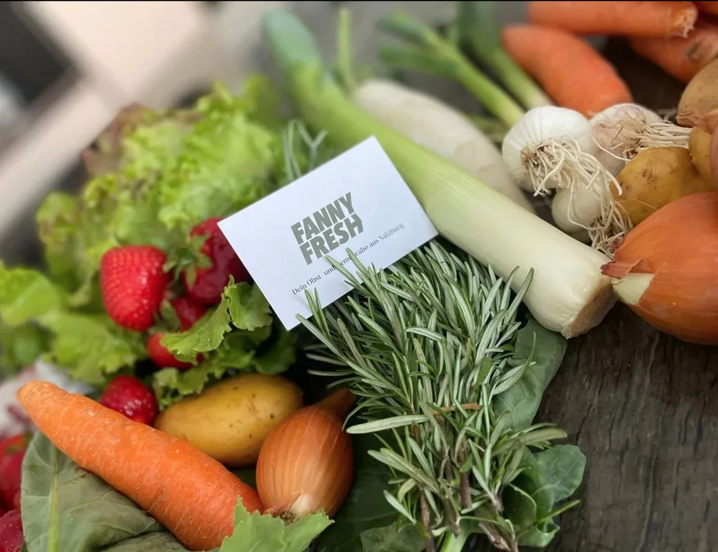 Frisches Obst und Gemüse von Fanny Fresh