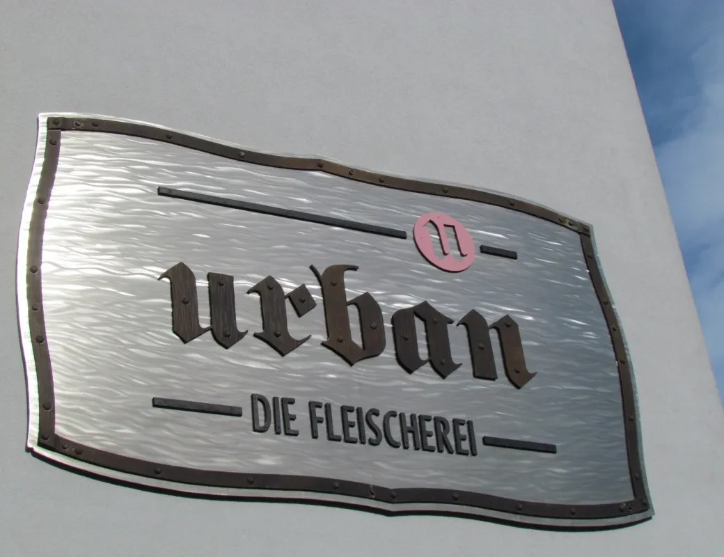 Metzgerei Urban_Firmenschild