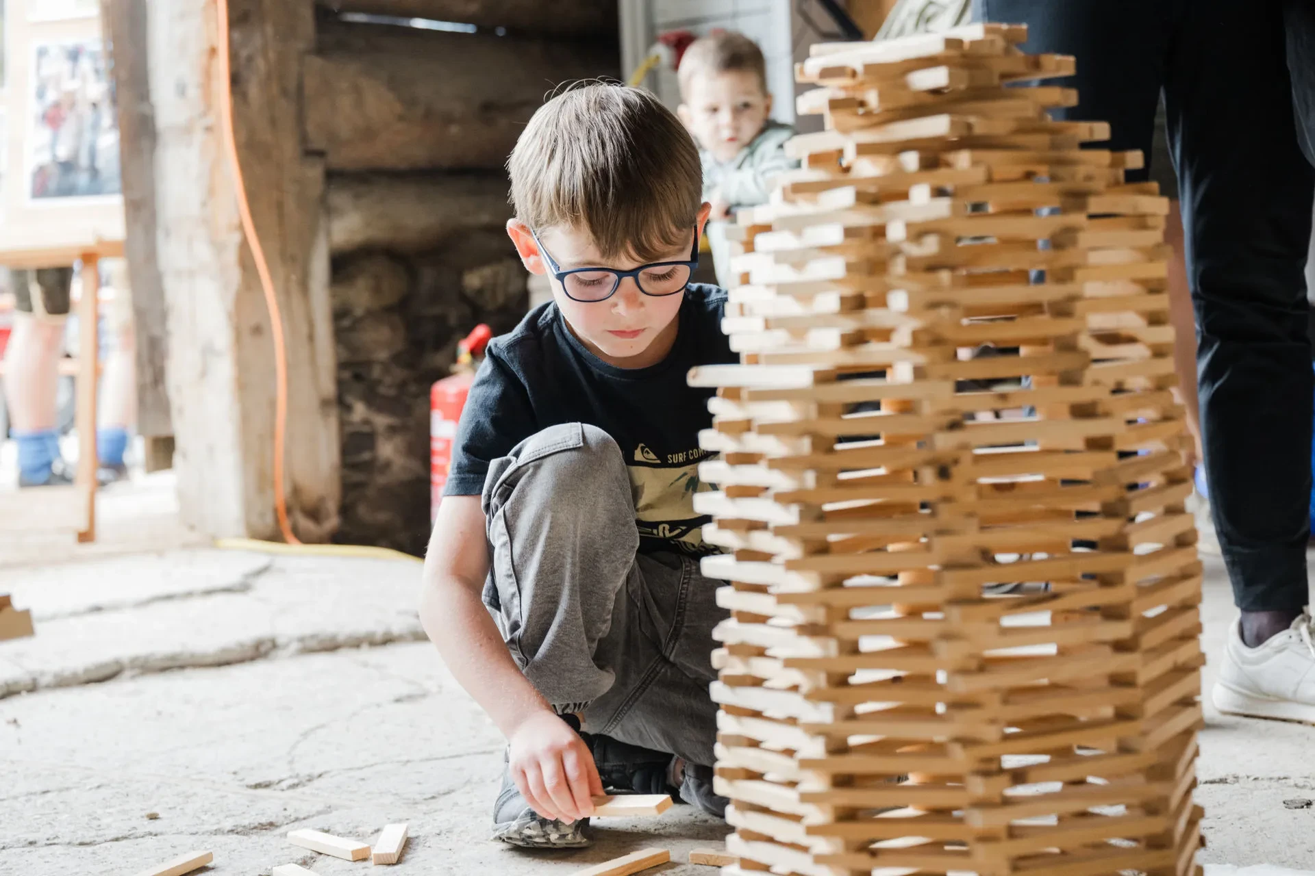 Holzstöckerl bauen