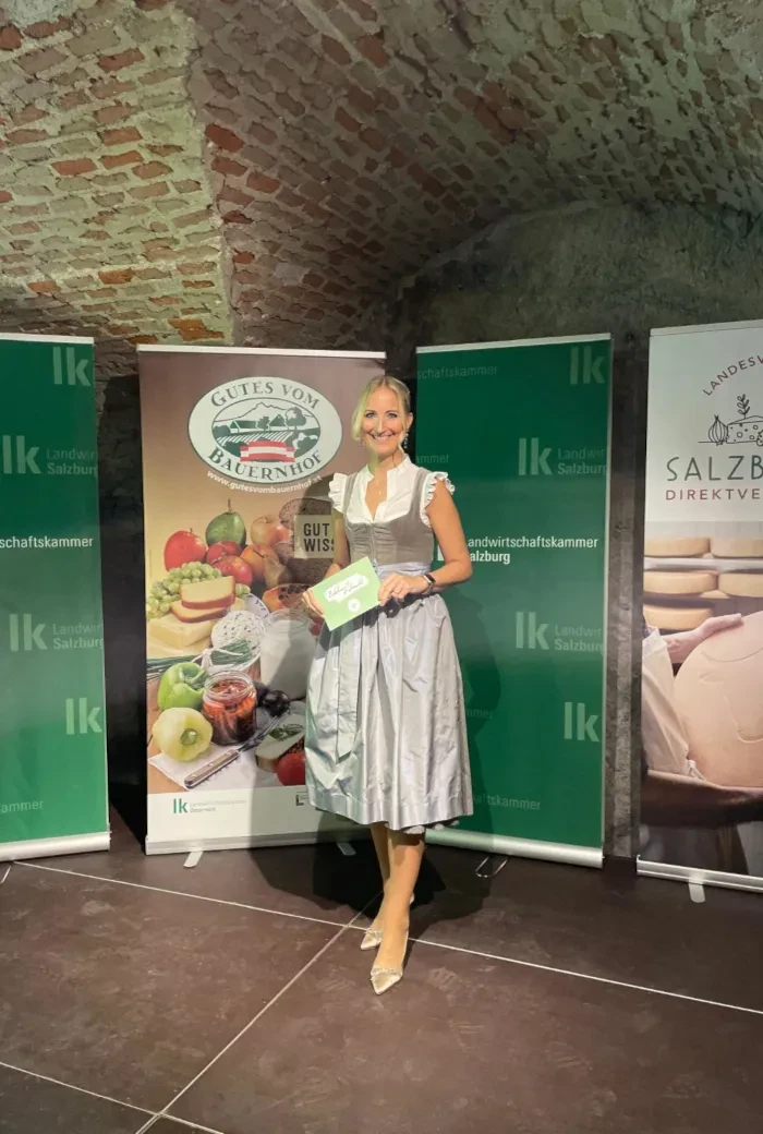 Salzburg schmeckt auf RTS_Theodulverleihung 2025_Moderatorin Angelika Pehab