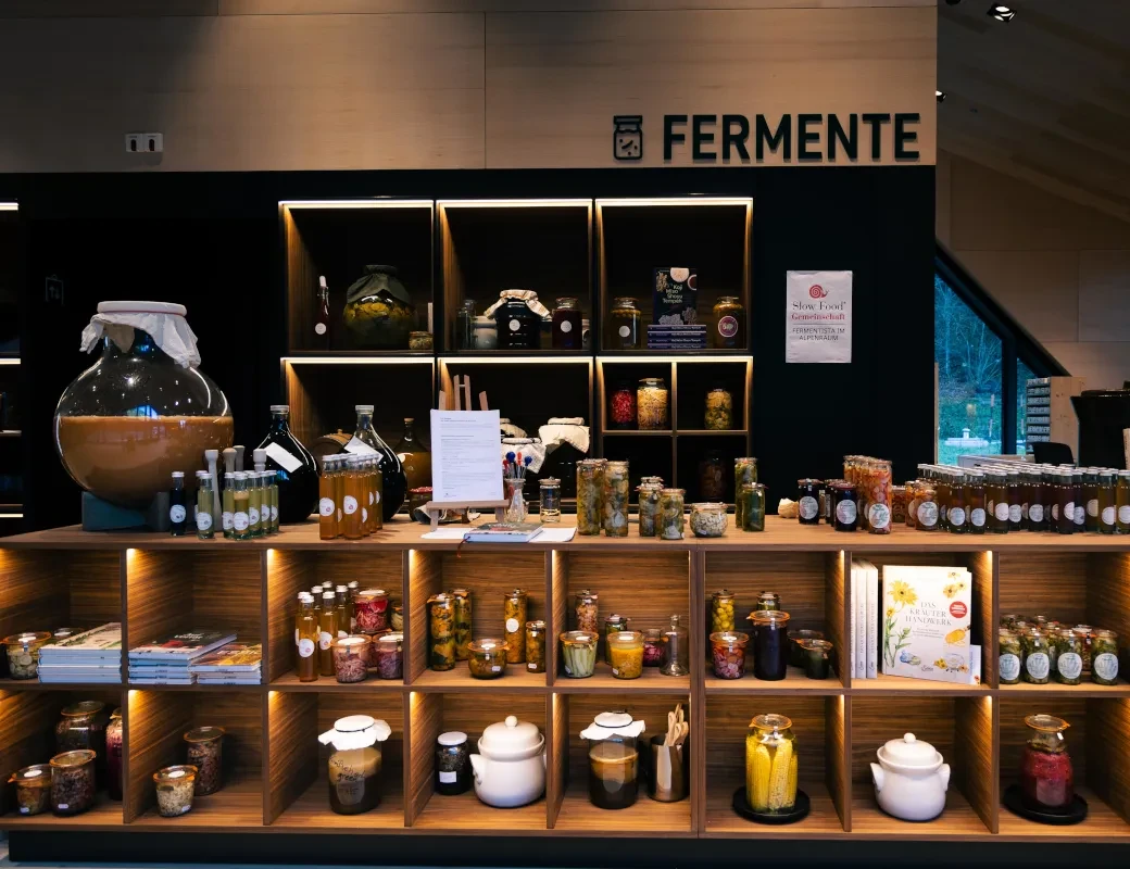 Genusstagebiuch 59_Fermentationszentrum Fort Kniepass Regale