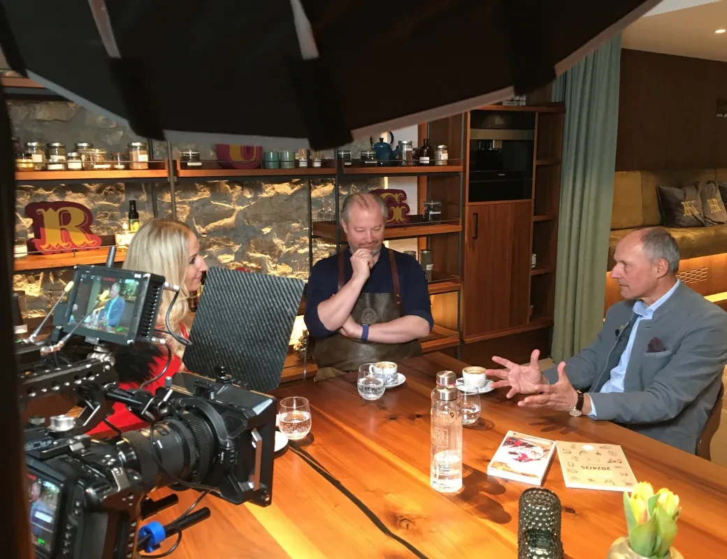 Talkrunde mit Andreas Döllerer und Leo Bauernberger