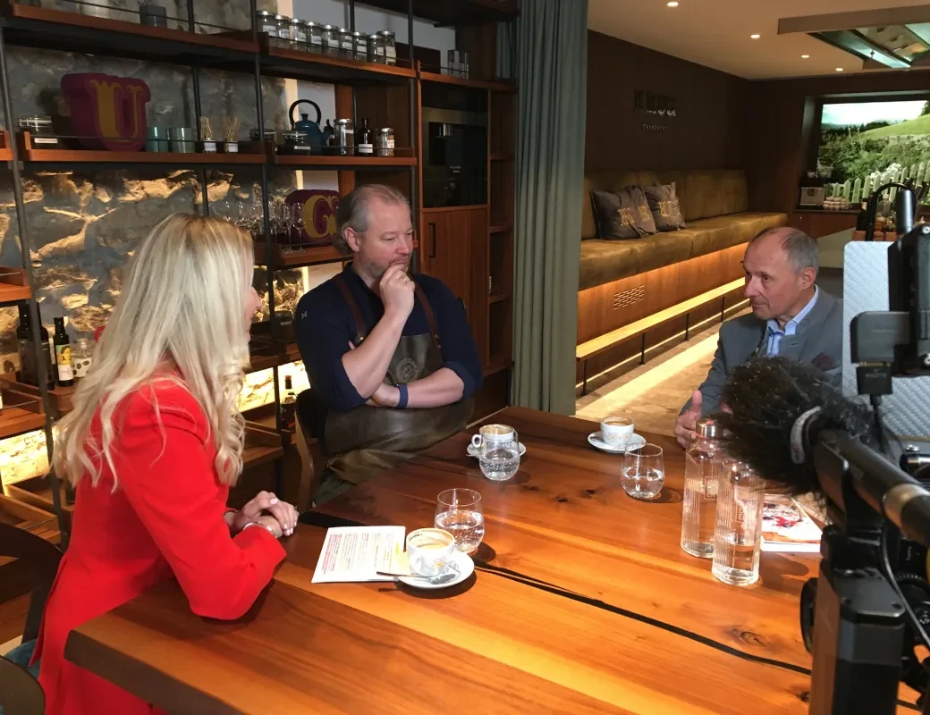 Angelika Pehab im Gespräch mit Andreas Döllerer und Leo Bauernberger