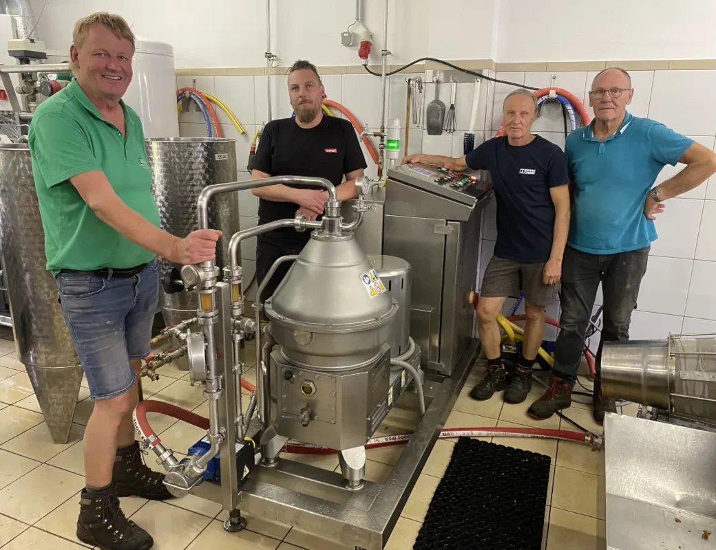 Obstpresse Bramberg_Neue Zentrifuge