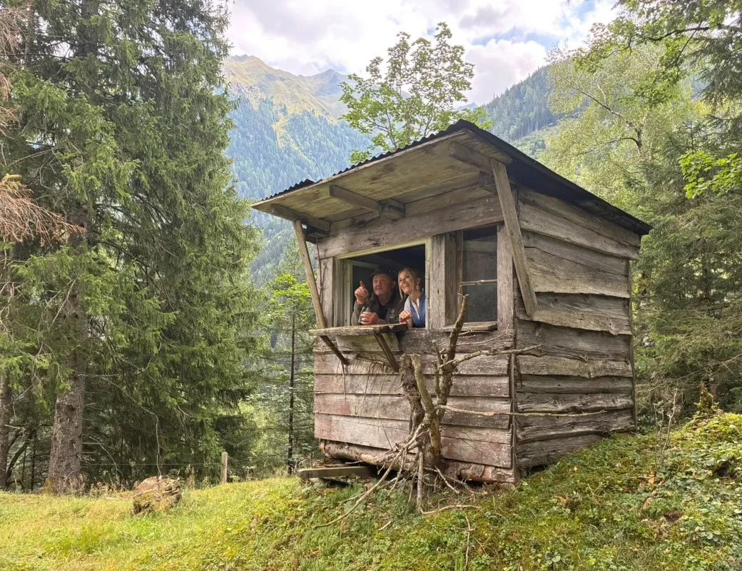 Salzburg schmeckt auf RTS_Angelika Pehab mit Paul Entleitner am Hochstand