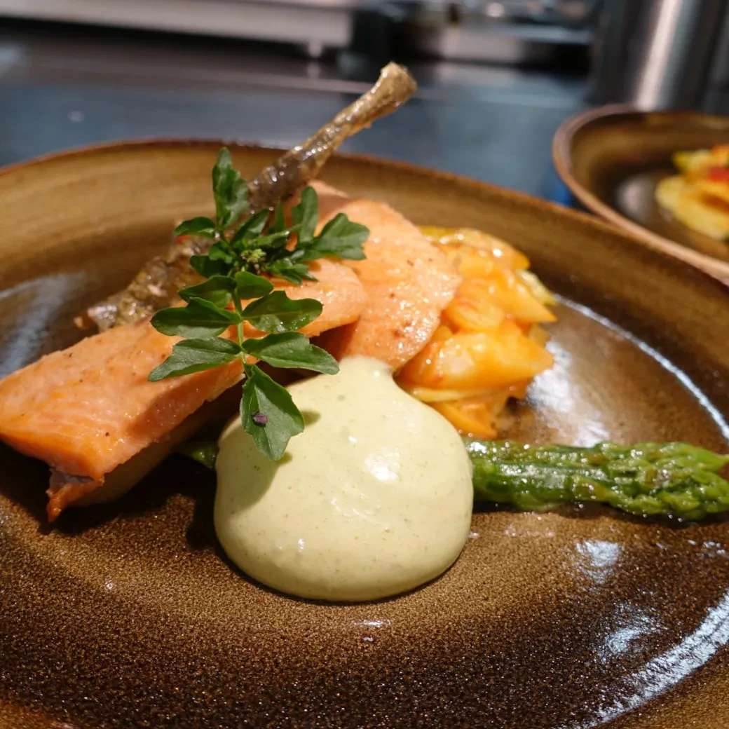 Fischgericht am Bertahof