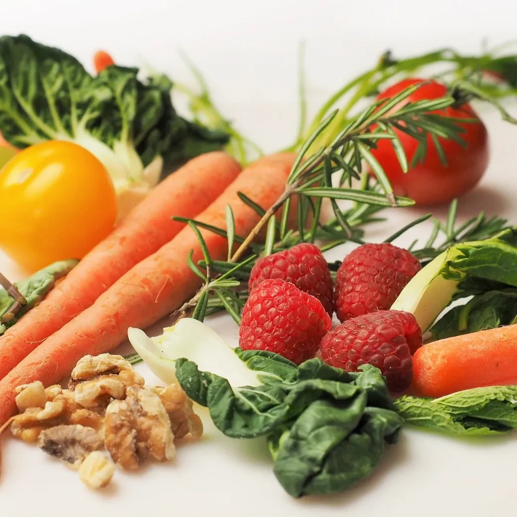 Jede Menge Obst und Gemüse für eine gesunde Jause