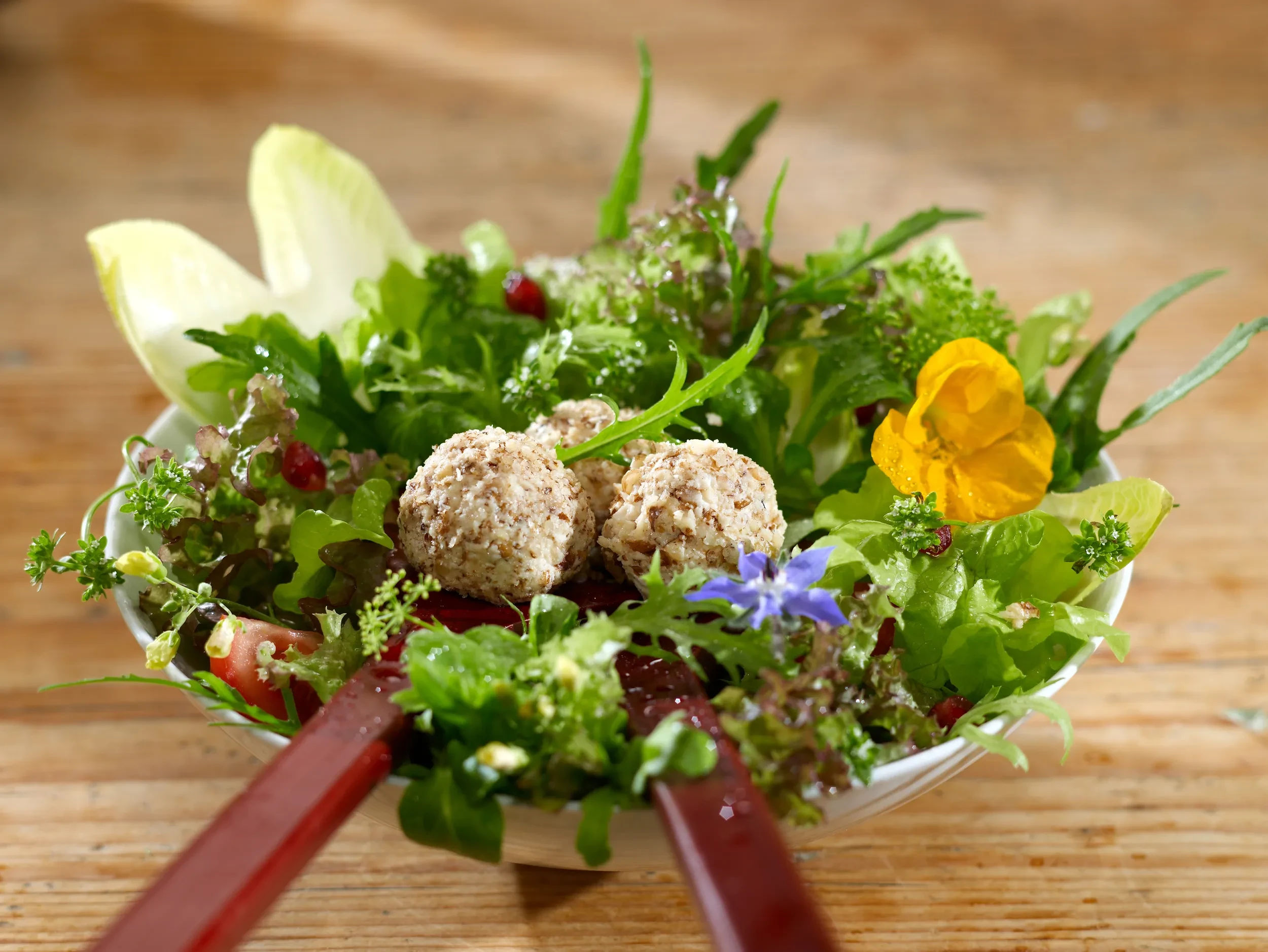 Schüssel mit Salat