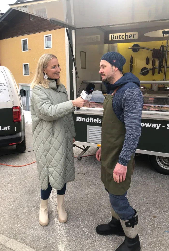 Andreas Teufl im Gespräch mit Angelika Pehab