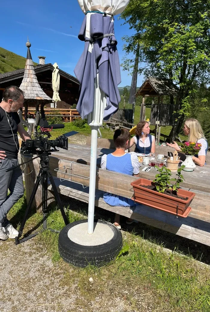 Salzburg schmeckt auf RTS_ Drehtag auf der Rettenegghütte