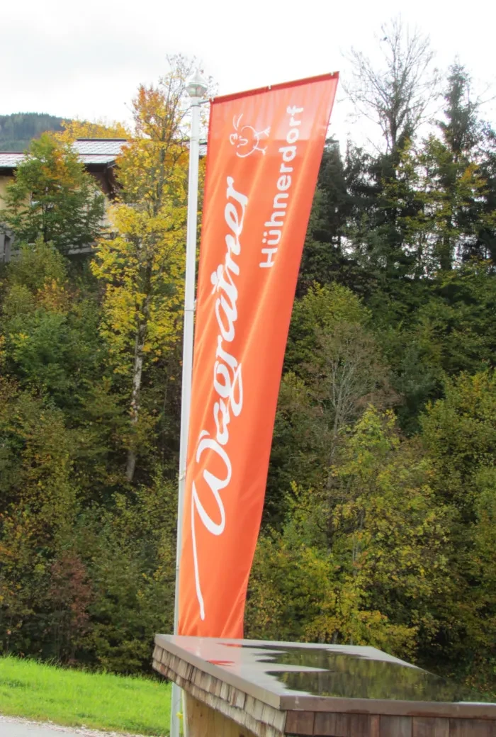 Wagrainer Hühnerdorf Zufahrt