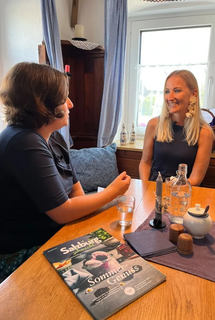 Angelika Pehab im Gespräch mit Lisa-Maria Frenkenberger
