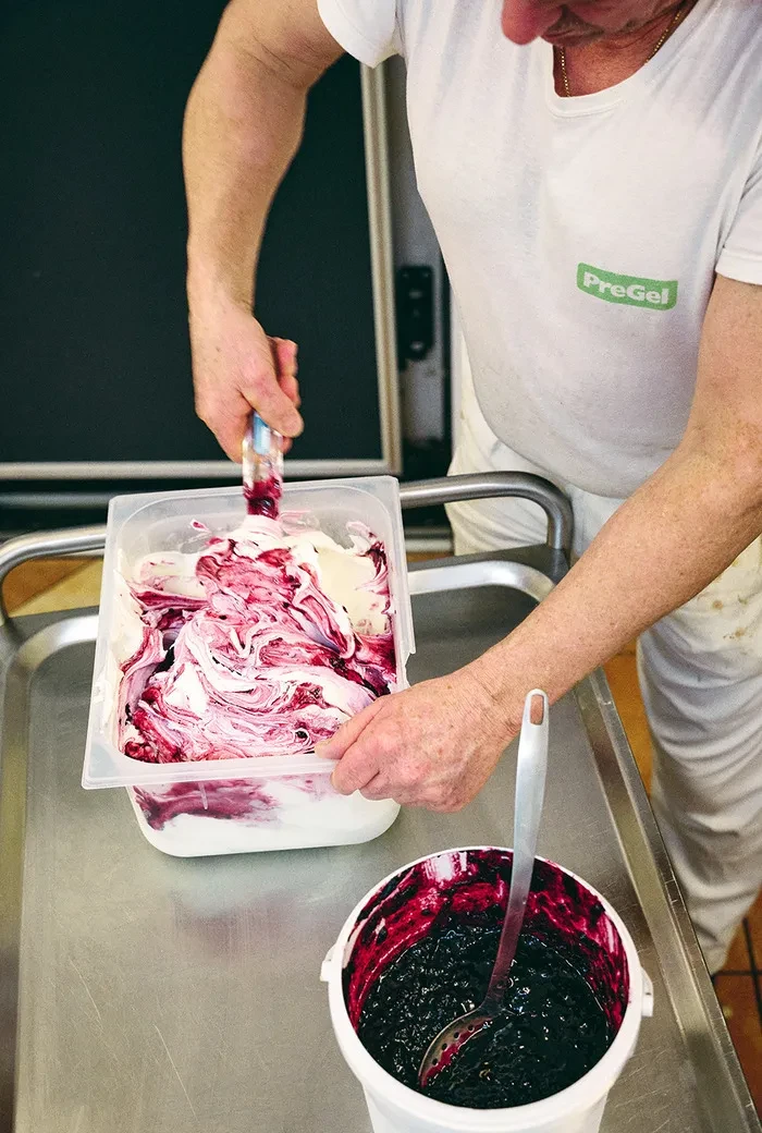 Schmiedbauer_Eisproduktion_Heidelbeereis