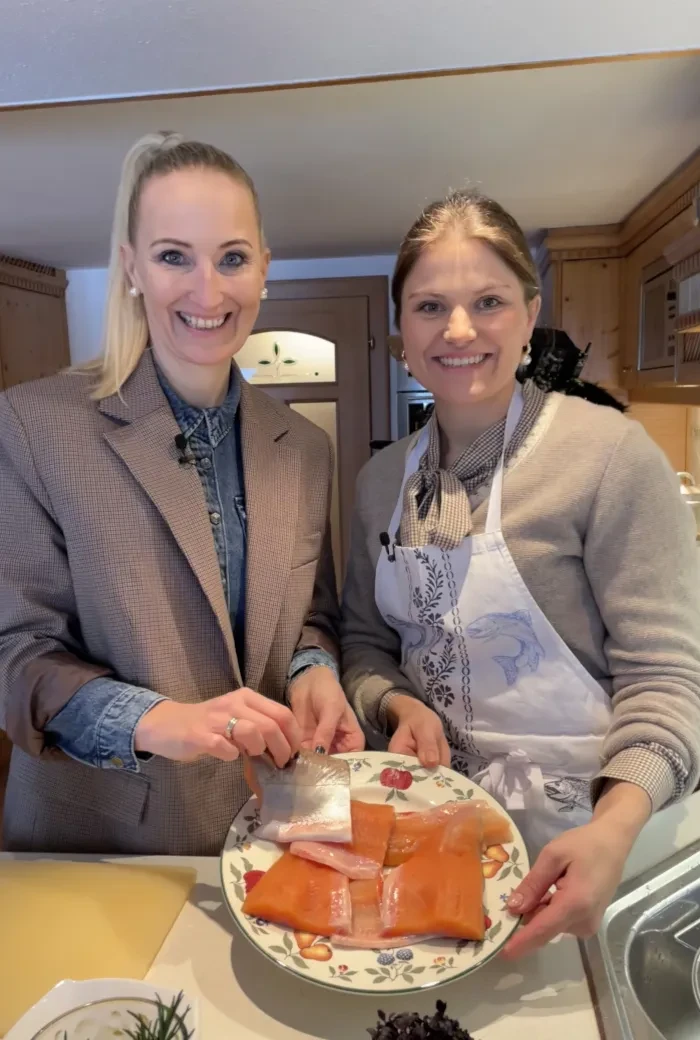Salzburg schmeckt auf RTS_Februar 26_Angelika Pehab mit Marlene Huber beim Kochen