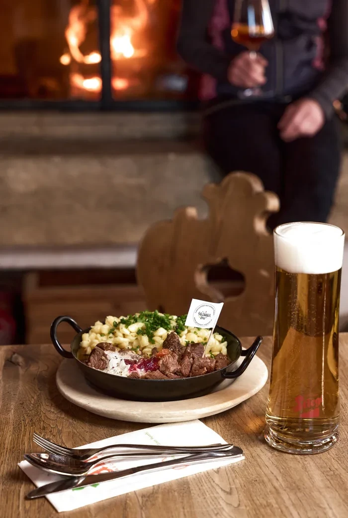 Sonnalm_Rindfleisch-Pfandl mit Spätzle