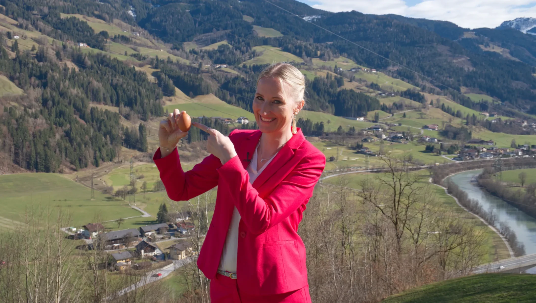Angelika Pehab am Höburghof in St. Johann